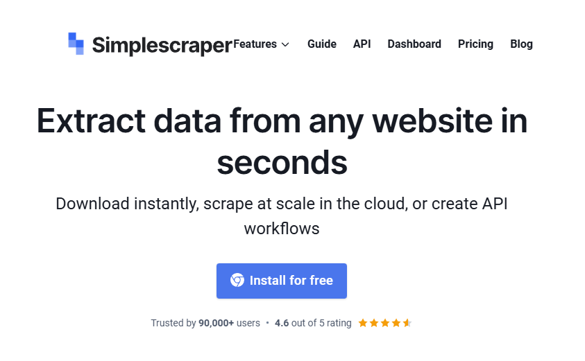 simplescraper