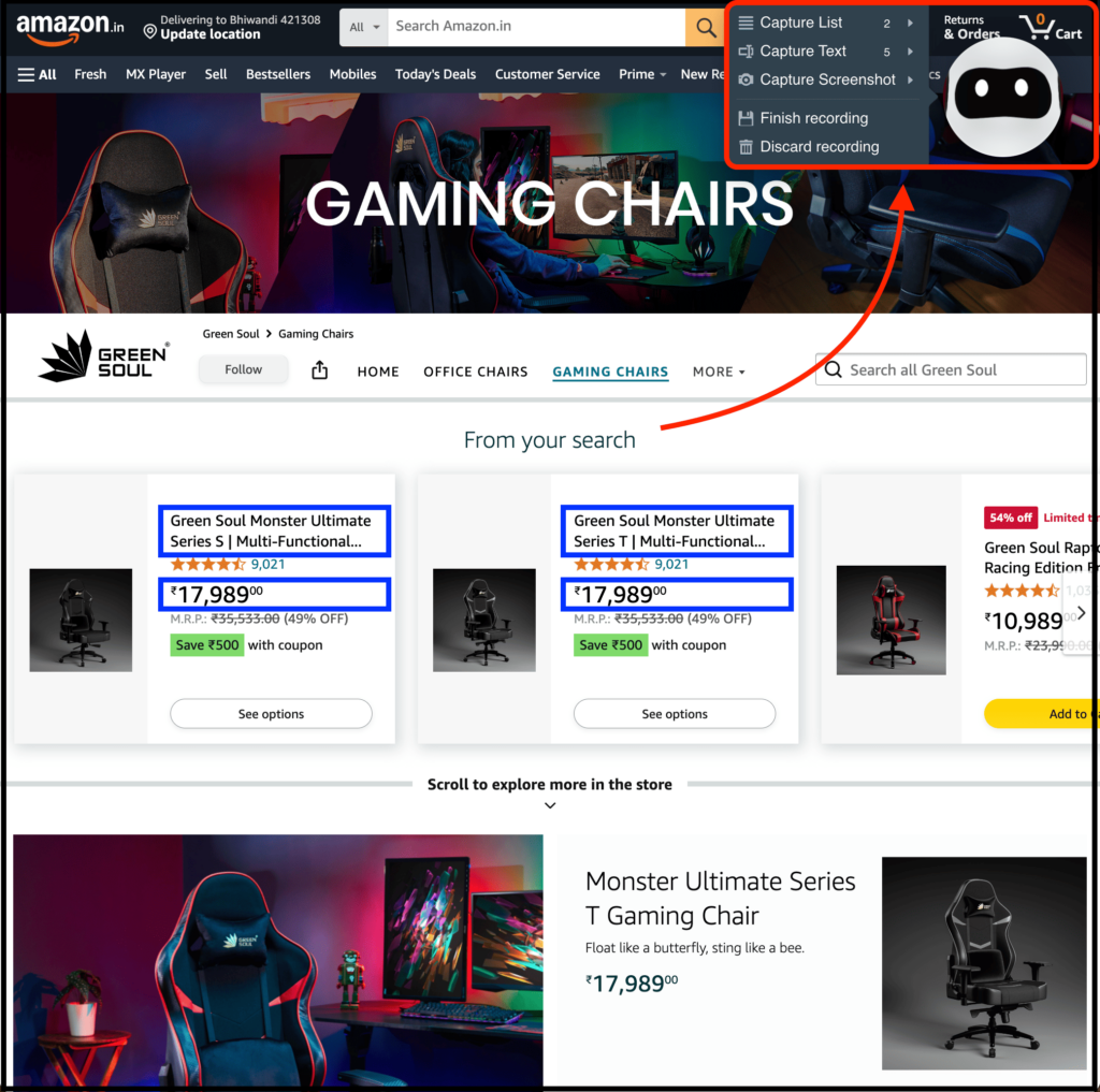 browse ai chrome extension