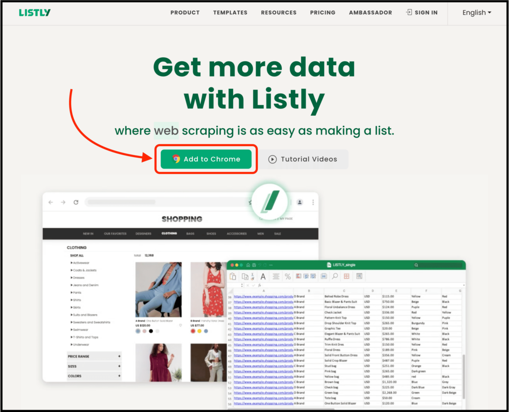 getting started with listly