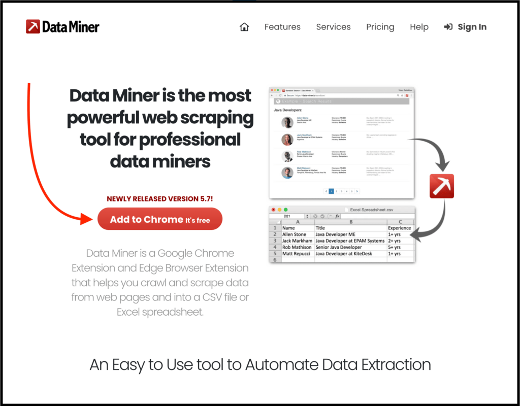 try data miner