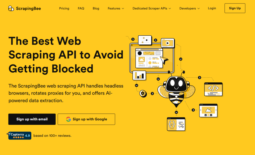 scrapingbee amazon price scraper