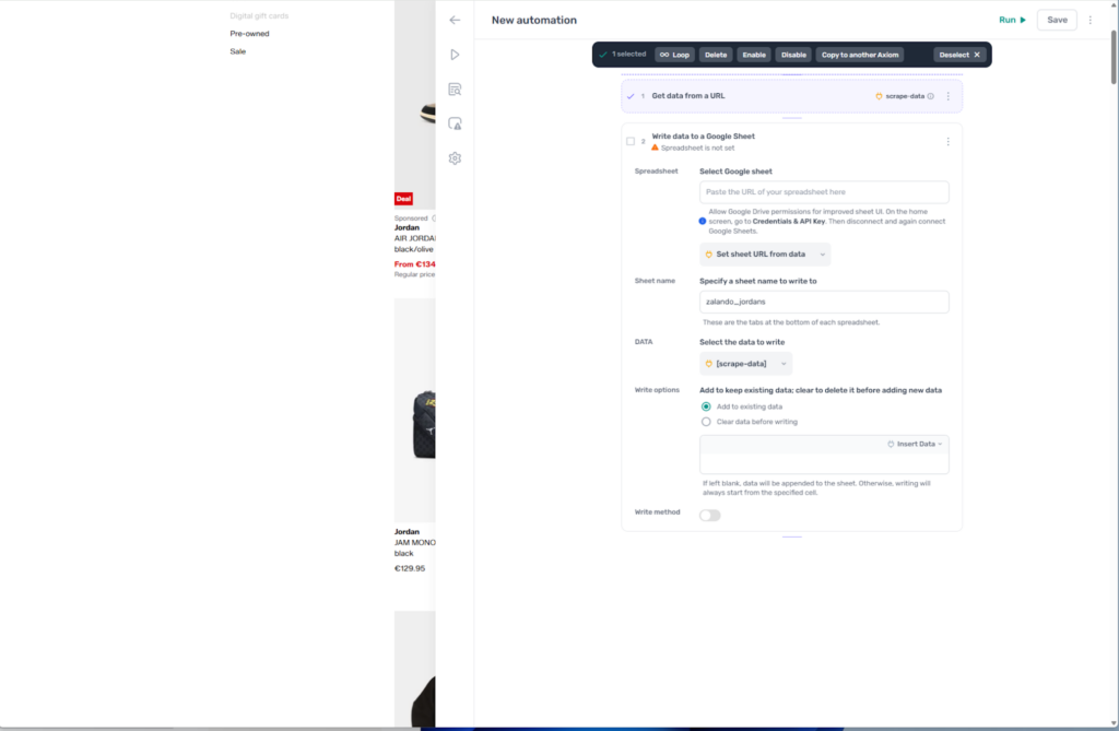 axiom ai scraping data practical guide