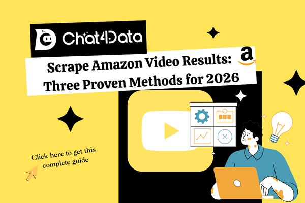 Scrape Amazon Video Results: Three Proven Methods for 2026