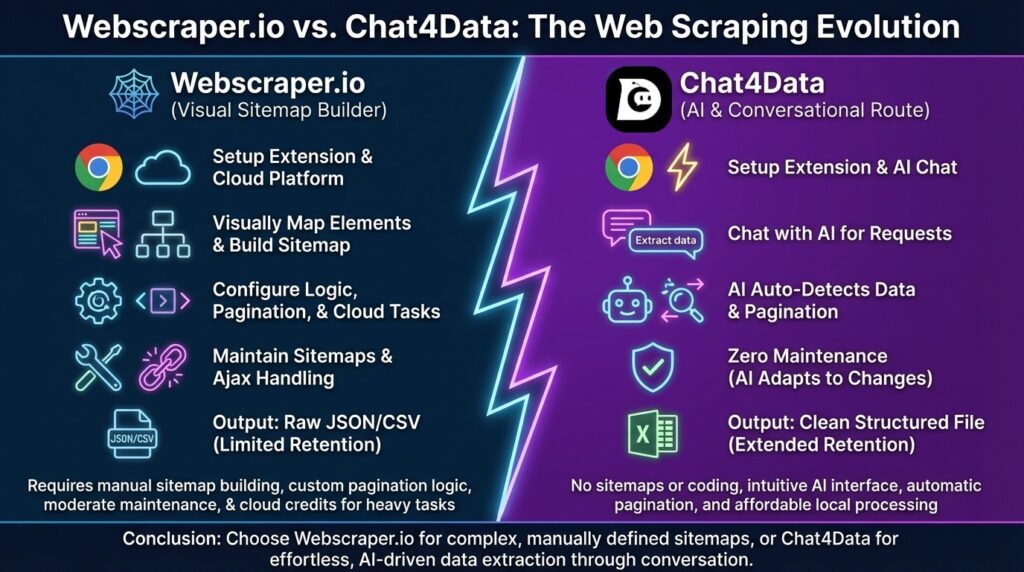 chat4data vs. webscraper.io