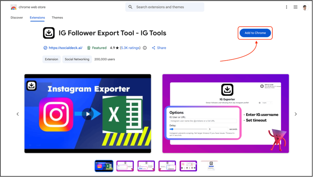 try ig follower export tool