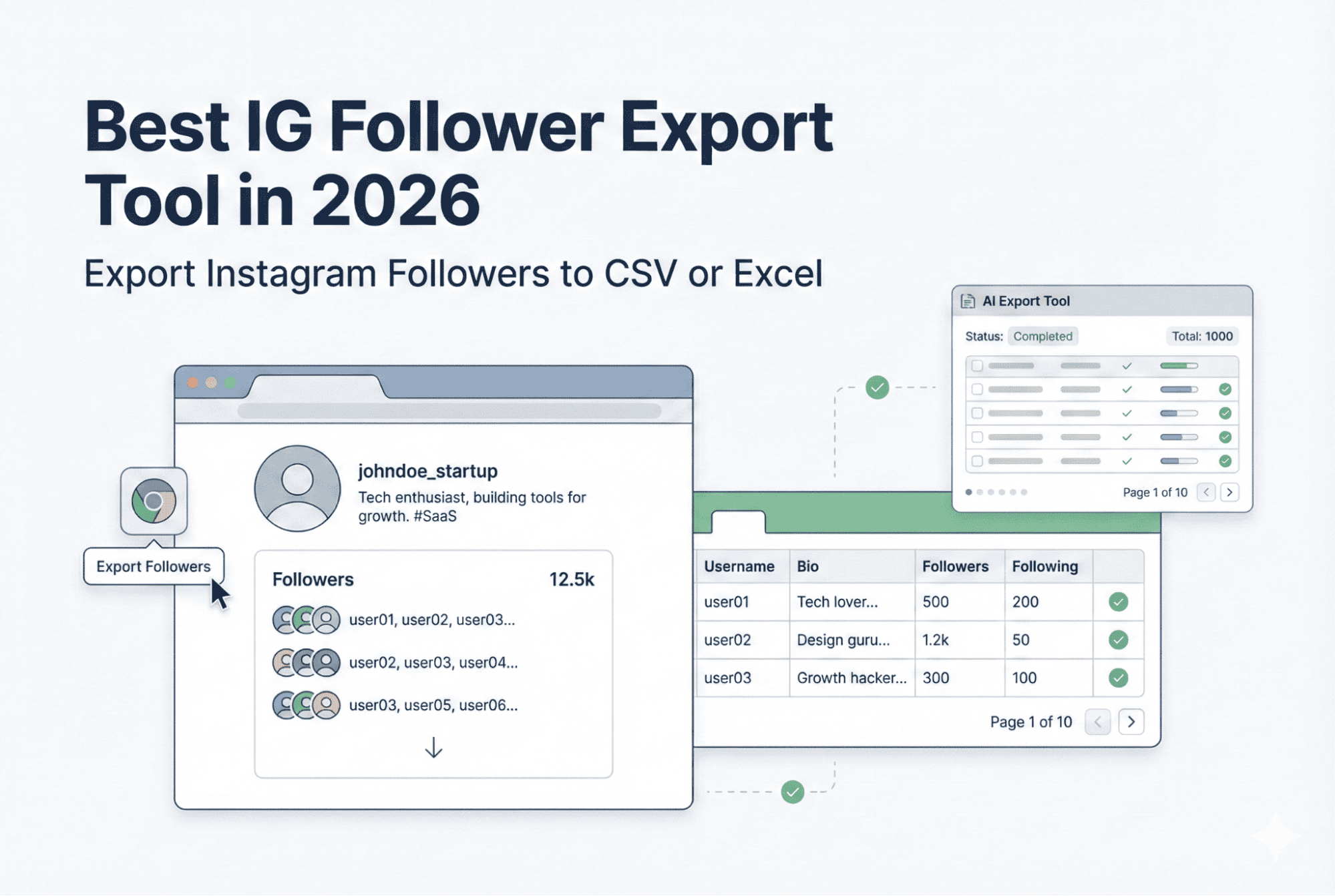 Best IG Follower Export Tool in 2026: Ranked, Tested, and Compared