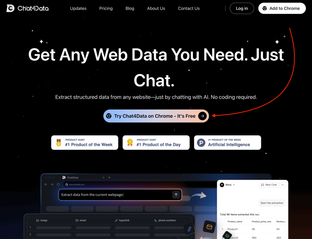 try chat4data