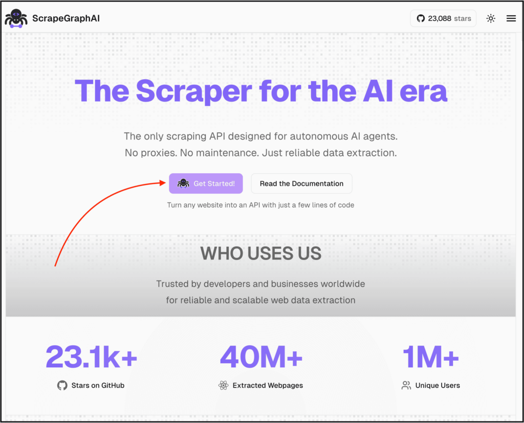 try scrapegraphai