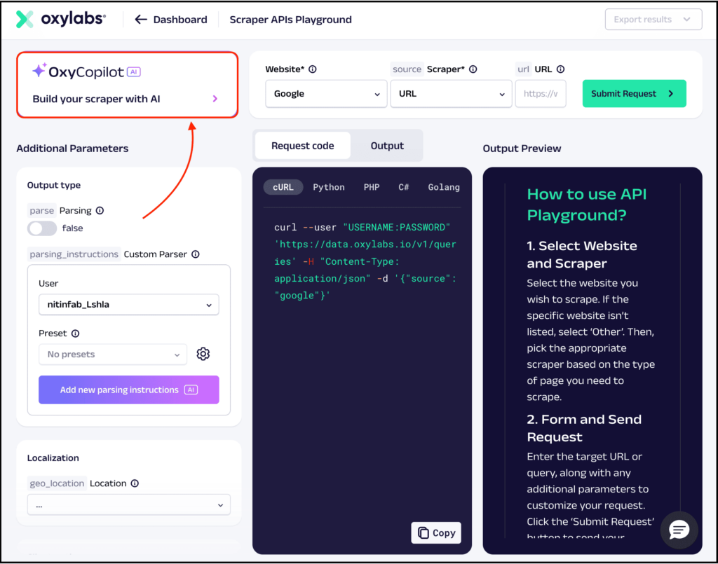 use oxycopilot